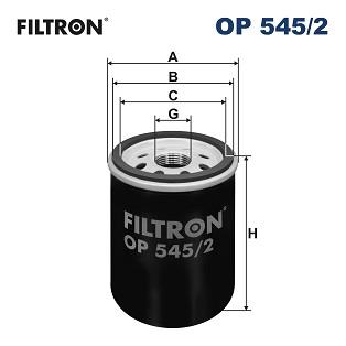 FILTRON OP 545/2 EAN: 5904608025456.