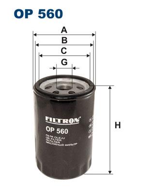 FILTRON OP 560 EAN: 5904608005601.