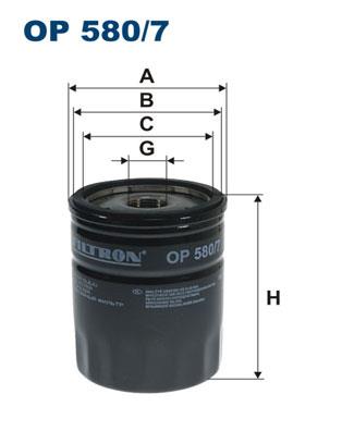 FILTRON OP 580/7 EAN: 5904608085801.
