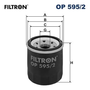 FILTRON OP 595/2 EAN: 5904608035950.