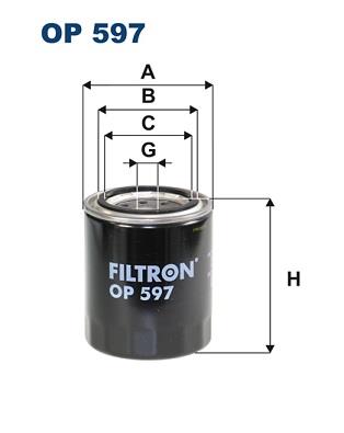 FILTRON OP 597 EAN: 5904608005977.