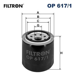 FILTRON OP 617/1 EAN: 5904608026170.