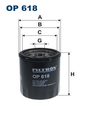 FILTRON OP 618 EAN: 5904608006189.