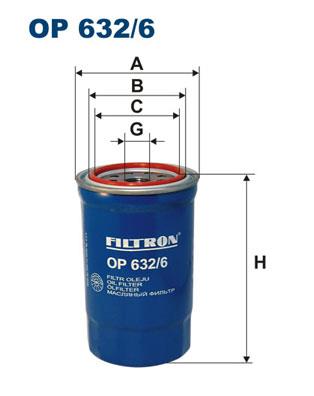 FILTRON OP 632/6 EAN: 5904608076328.