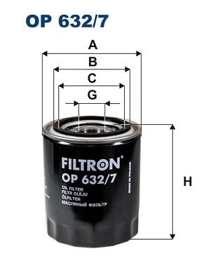 FILTRON OP 632/7 EAN: 5904608086327.
