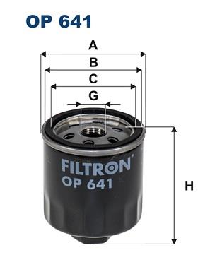 FILTRON OP 641 EAN: 5904608006417.