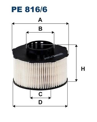 FILTRON PE 816/6 EAN: 5904608078162.