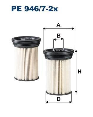 FILTRON PE 946/7-2x EAN: 5904608089465.