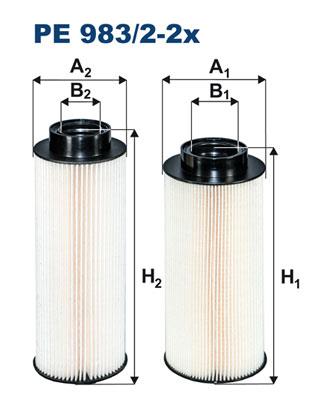 FILTRON PE 983/2-2x EAN: 5904608039835.