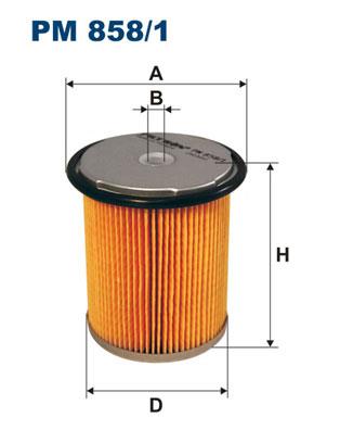 FILTRON PM 858/1 EAN: 5904608018588.