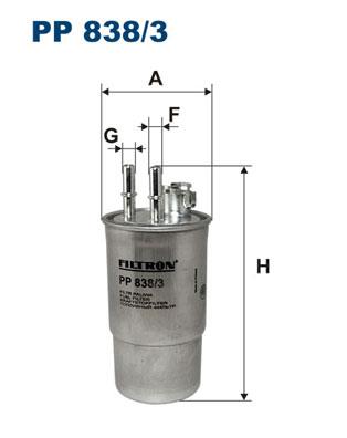FILTRON PP 838/3 EAN: 5904608048387.