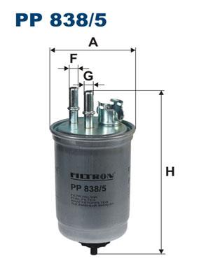 FILTRON PP 838/5 EAN: 5904608068385.