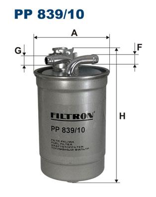 FILTRON PP 839/10 EAN: 5904608128393.