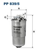FILTRON PP 839/5 - Palivový filter