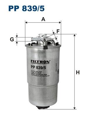 FILTRON PP 839/5 EAN: 5904608058393.