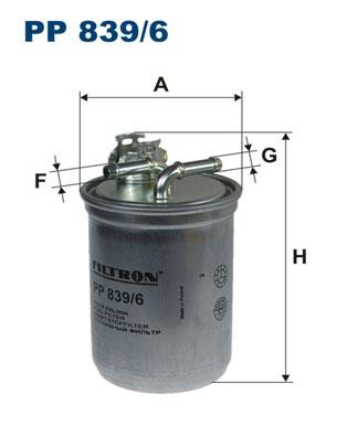 FILTRON PP 839/6 EAN: 5904608088390.