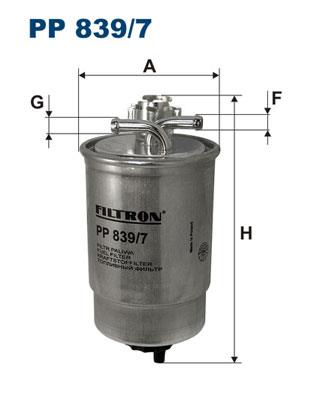 FILTRON PP 839/7 EAN: 5904608068392.