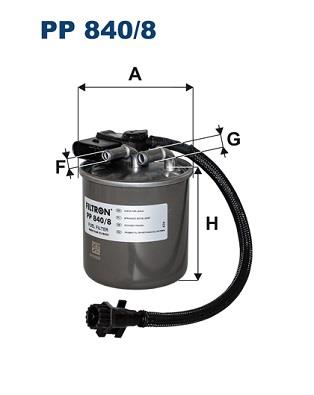 FILTRON PP 840/8 EAN: 5904608098405.