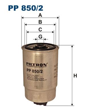 FILTRON PP 850/2 EAN: 5904608028501.