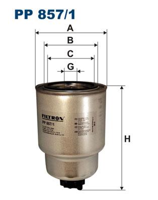 FILTRON PP 857/1 EAN: 5904608028570.