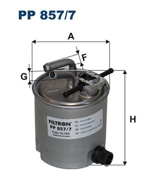 FILTRON PP 857/7 EAN: 5904608088574.