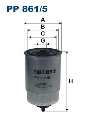 FILTRON PP 861/5 EAN: 5904608068613.