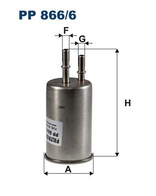 FILTRON PP 866/6 EAN: 5904608078667.
