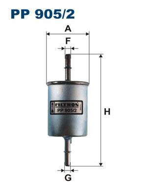 FILTRON PP 905/2 EAN: 5904608029058.