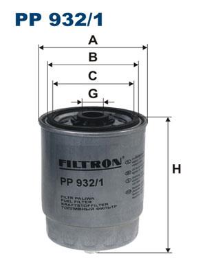 FILTRON PP 932/1 EAN: 5904608029324.
