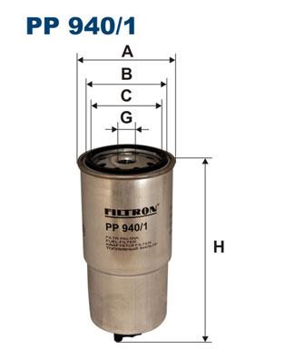 FILTRON PP 940/1 EAN: 5904608019400.