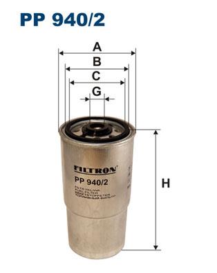FILTRON PP 940/2 EAN: 5904608039408.