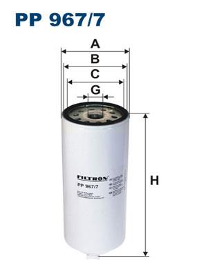 FILTRON PP 967/7 EAN: 5904608089670.