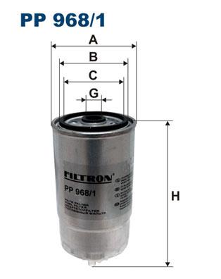 FILTRON PP 968/1 EAN: 5904608029683.