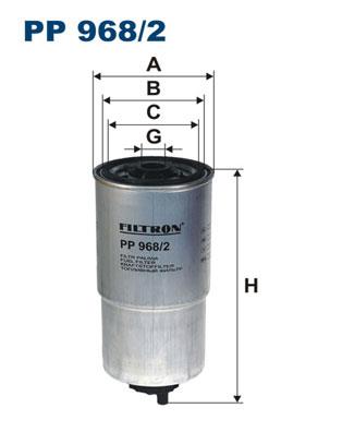 FILTRON PP 968/2 EAN: 5904608039682.