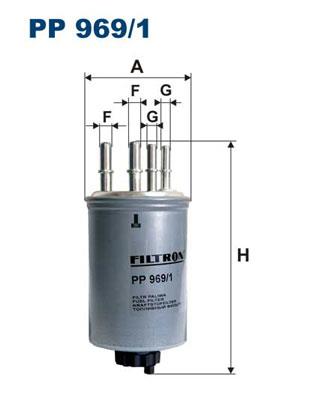 FILTRON PP 969/1 EAN: 5904608029690.