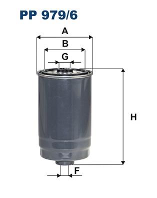 FILTRON PP 979/6 EAN: 5904608079794.