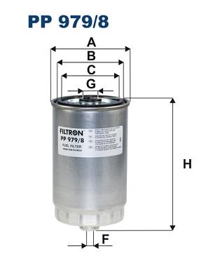 FILTRON PP 979/8 EAN: 5904608099792.
