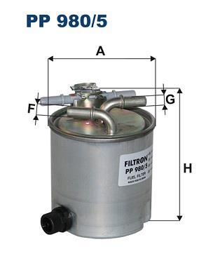 FILTRON PP 980/5 EAN: 5904608069801.