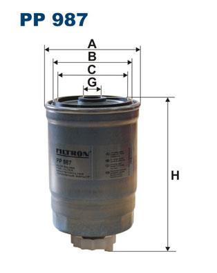 FILTRON PP 987 EAN: 5904608009876.