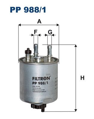 FILTRON PP 988/1 EAN: 5904608029881.
