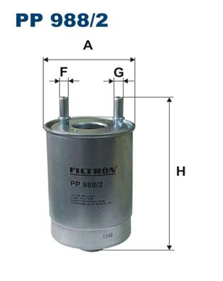 FILTRON PP 988/2 EAN: 5904608039880.
