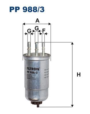 FILTRON PP 988/3 EAN: 5904608049889.