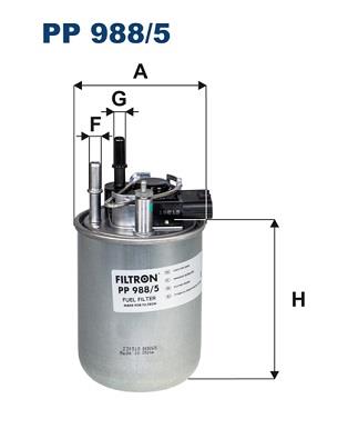 FILTRON PP 988/5 EAN: 5904608069887.