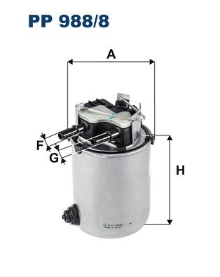 FILTRON PP 988/8 EAN: 5904608099884.