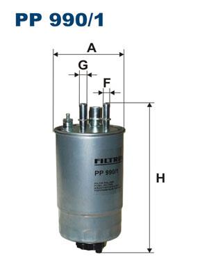 FILTRON PP 990/1 EAN: 5904608029904.