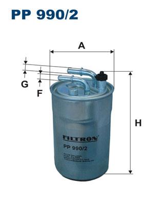 FILTRON PP 990/2 EAN: 5904608039903.