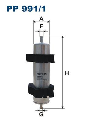 FILTRON PP 991/1 EAN: 5904608029911.