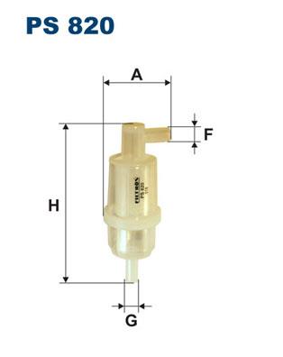 FILTRON PS 820 EAN: 5904608998200.