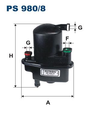 FILTRON PS 980/8 EAN: 5904608099808.