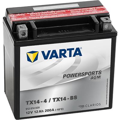VARTA 512014020I314 Číslo výrobce: 512014020. EAN: 4016987127476.